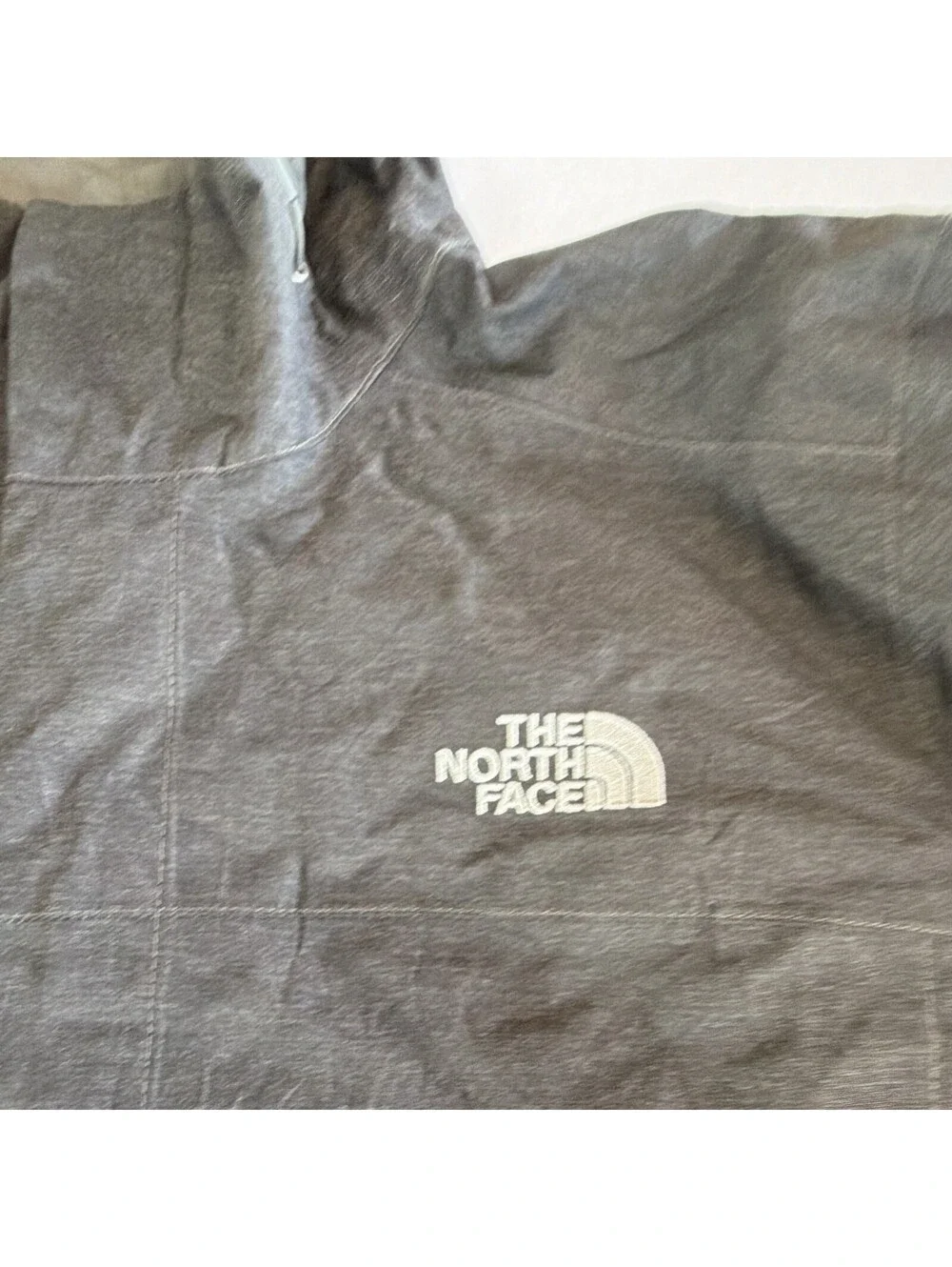 The North Face Men's Black Solid Hooded Full Zip Logo Softshell Jacket Size L